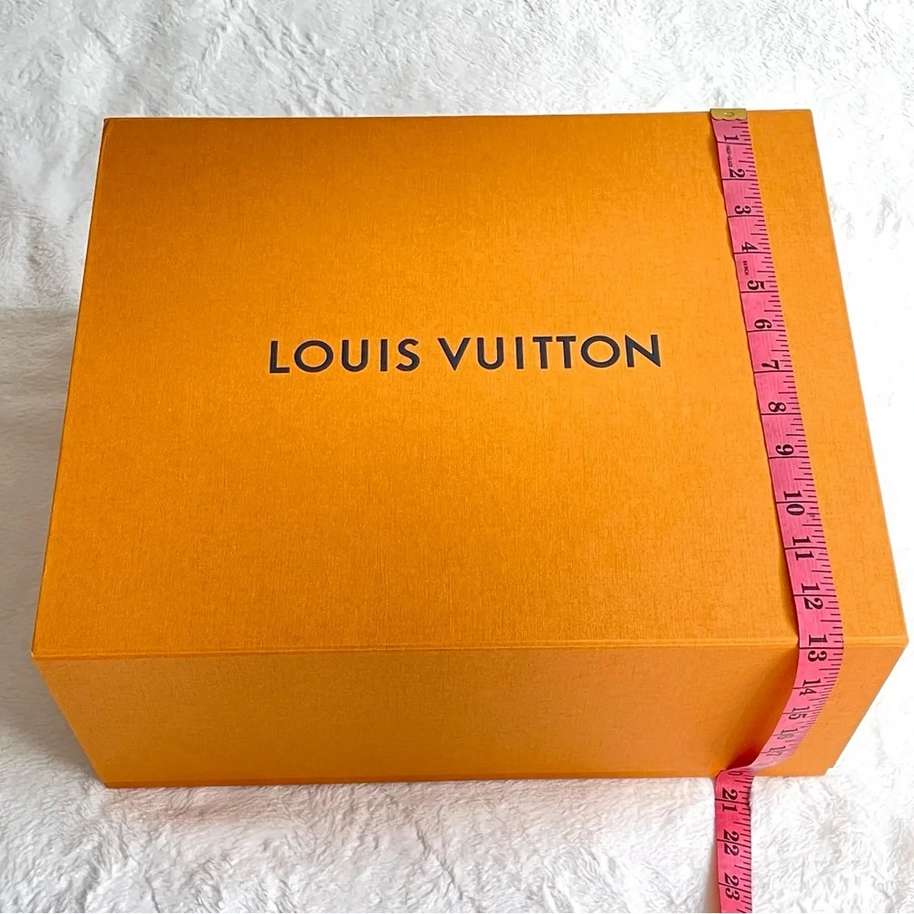 Louis Vuitton Large Empty Box 16” X 13” Cardbox Magnetic Closure NEW